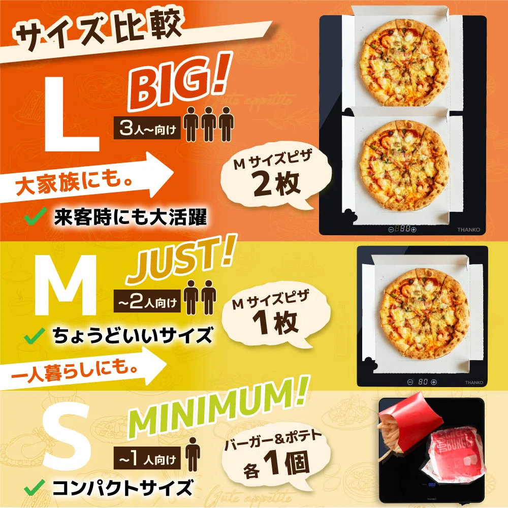 「フードウォーマープレート M」ブラック FDWRPMSBK 【直送品】 返品・キャンセル・他商品と同時購入は不可 - Image 5