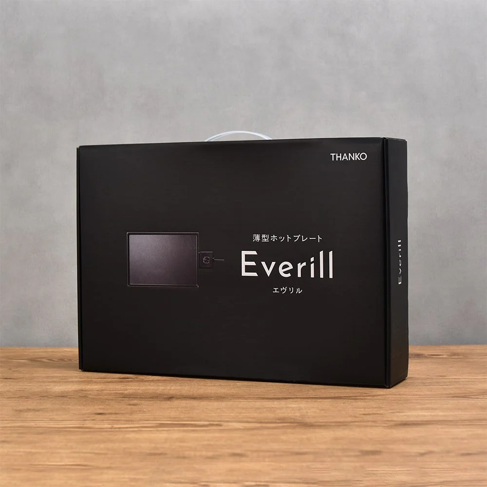 薄型ホットプレート「Everill」エヴリル HPLT24HBK 【直送品】 返品・キャンセル・他商品と同時購入は不可 - Image 3