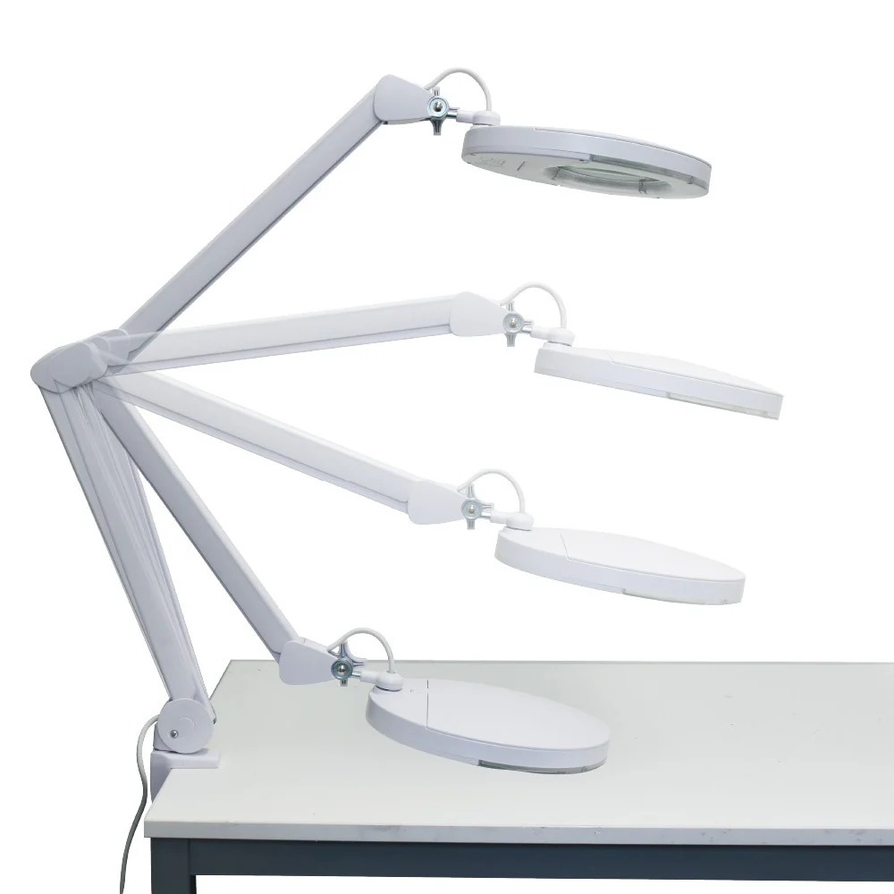 45LEDクランプ式フレキシブルアームルーペ LECL24CWH 【直送品】 返品・キャンセル・他商品と同時購入は不可 - Image 7