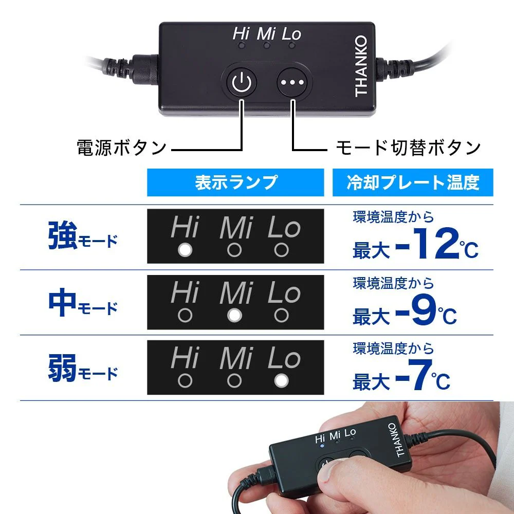 リュックに付ける冷却デバイス「ワキひえ〜る」 TKWK25SBK 【直送品】 返品・キャンセル・他商品と同時購入は不可 - Image 6