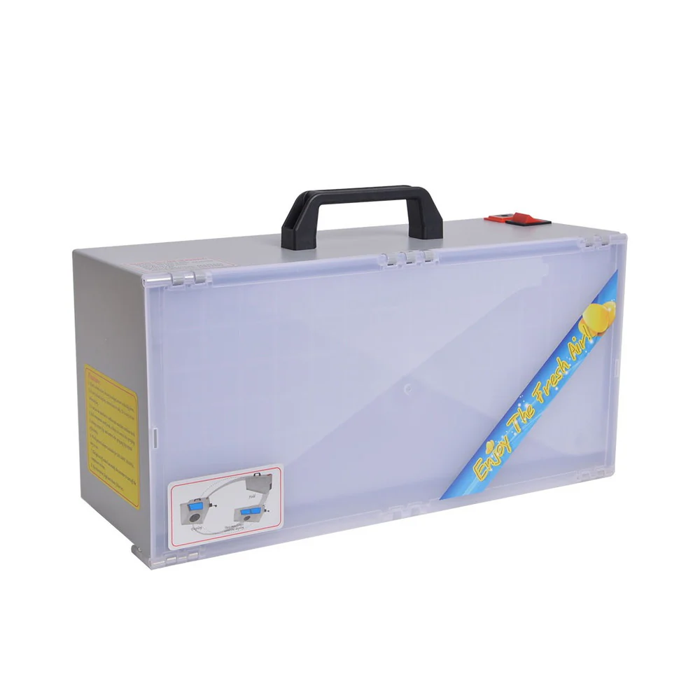 LEDライト付パワフルファン塗装ブース TBTN25HGY 【直送品】 返品・キャンセル・他商品と同時購入は不可 - Image 7