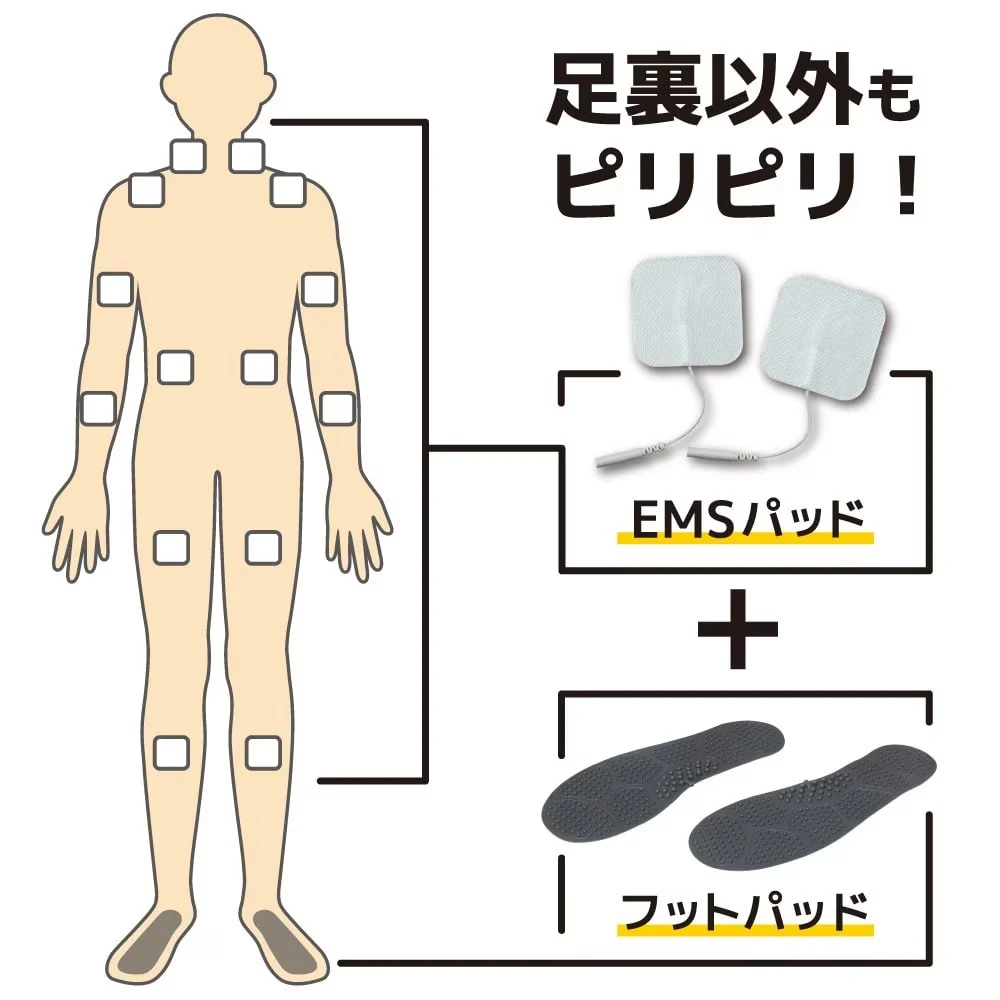 足裏EMS「アシピリ」 ASPR25ABK 【直送品】 返品・キャンセル・他商品と同時購入は不可 - Image 3
