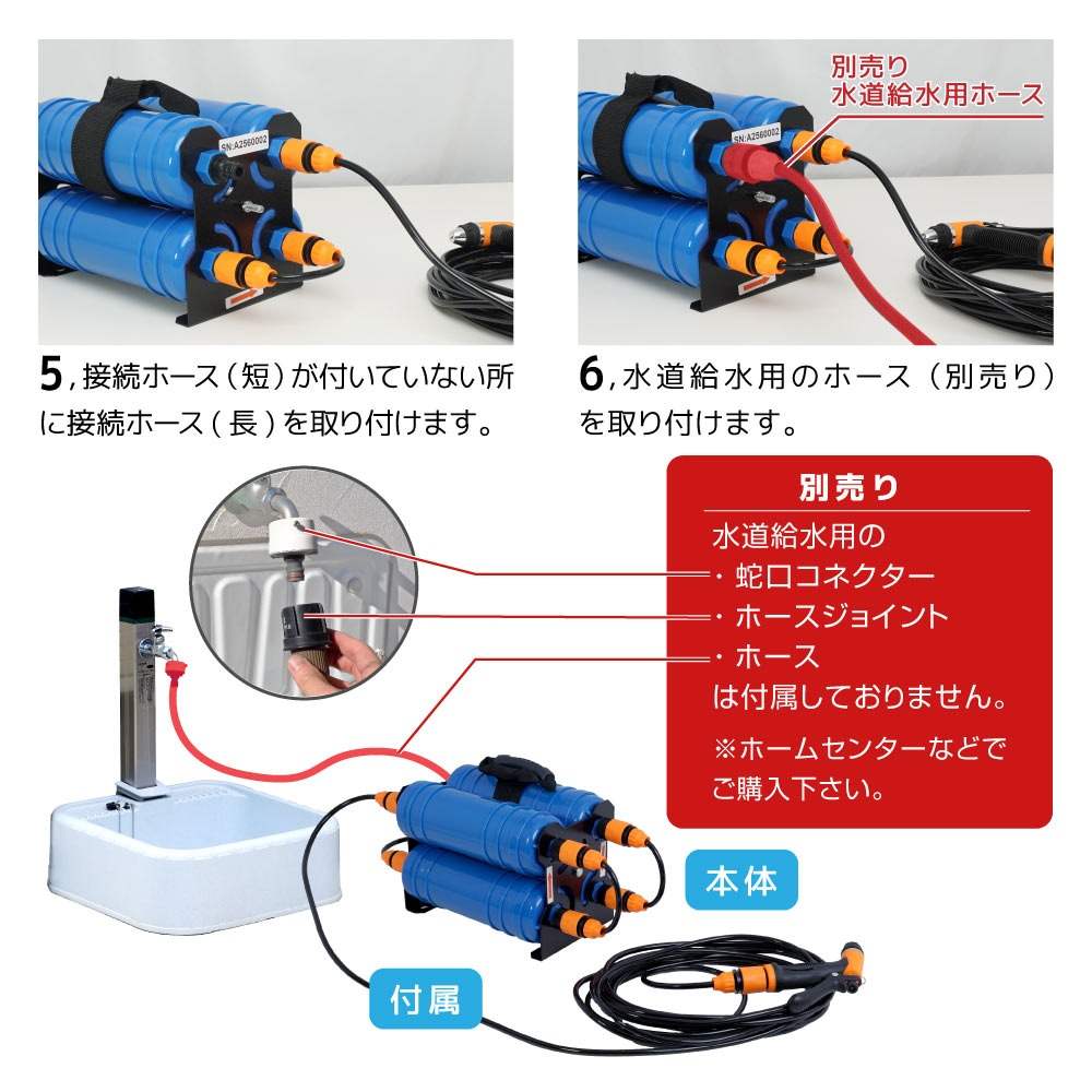 純水器 「水シミZERO」 CHMP25SBL 【直送品】 返品・キャンセル・他商品と同時購入は不可 - Image 8