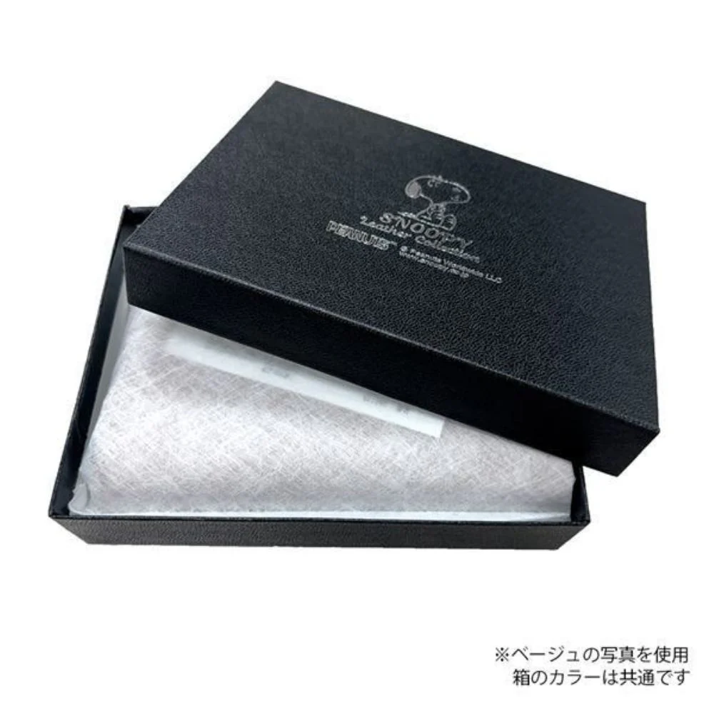 スヌーピーLC クロコ スリム二つ折 コーラル SN0125 【直送品】 返品・キャンセル・他商品と同時購入は不可 - Image 5