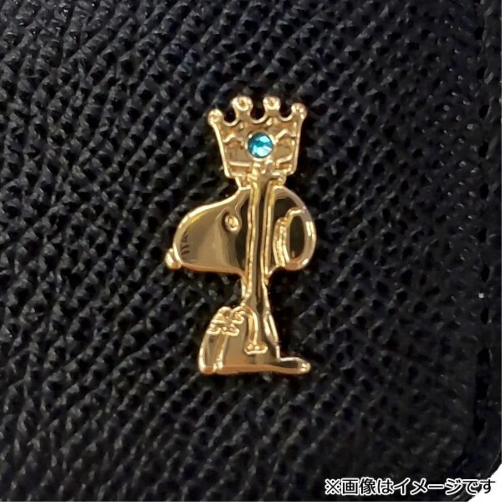 スヌーピーLC クラウン スクエア財布 牛革 BE SN0137 【直送品】 返品・キャンセル・他商品と同時購入は不可 - Image 3