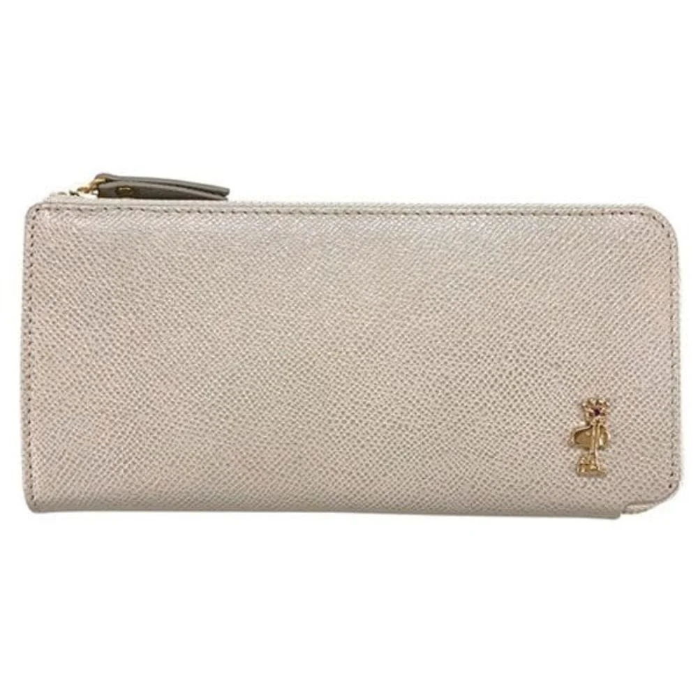 スヌーピーLC クラウン LFボックス長財布 牛革 SN0138 【直送品】 返品・キャンセル・他商品と同時購入は不可