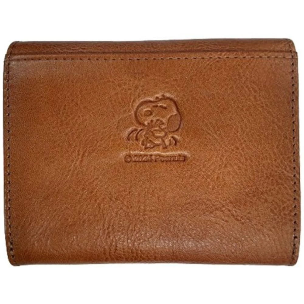 スヌーピーLC チェック 二つ折財布 牛革 CA SN0162 【直送品】 返品・キャンセル・他商品と同時購入は不可 - Image 2