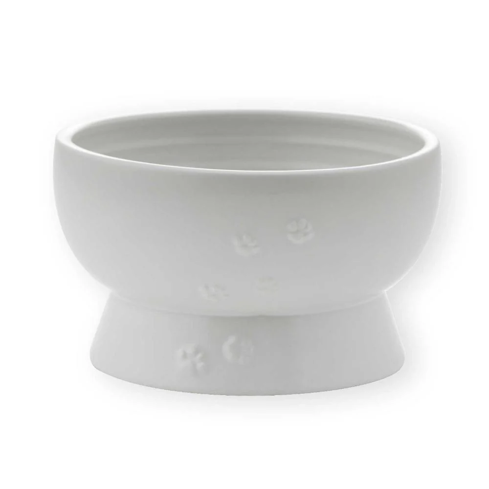 猫用 脚付ウォーターボウル 日本製 ホワイト 【直送品】 返品・キャンセル・他商品と同時購入は不可 - Image 7