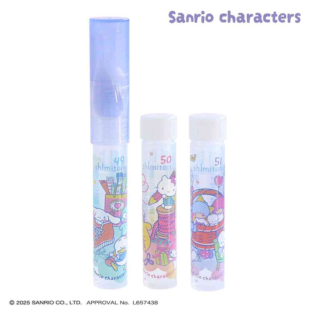 エポックケミカル shimitori サンリオキャラクターズ ラッピングパーティ アソート 無香料 本体7ml、カートリッジ7ml×2本入り - Image 3