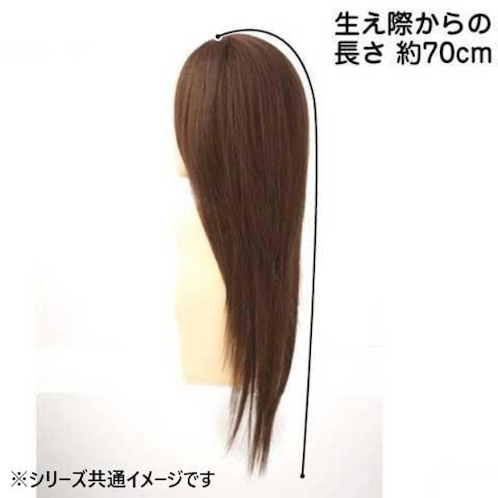 プリシラ ハーフキャップ ナチュカワストレート 耐熱 【直送品】 返品・キャンセル・他商品と同時購入は不可 - Image 2