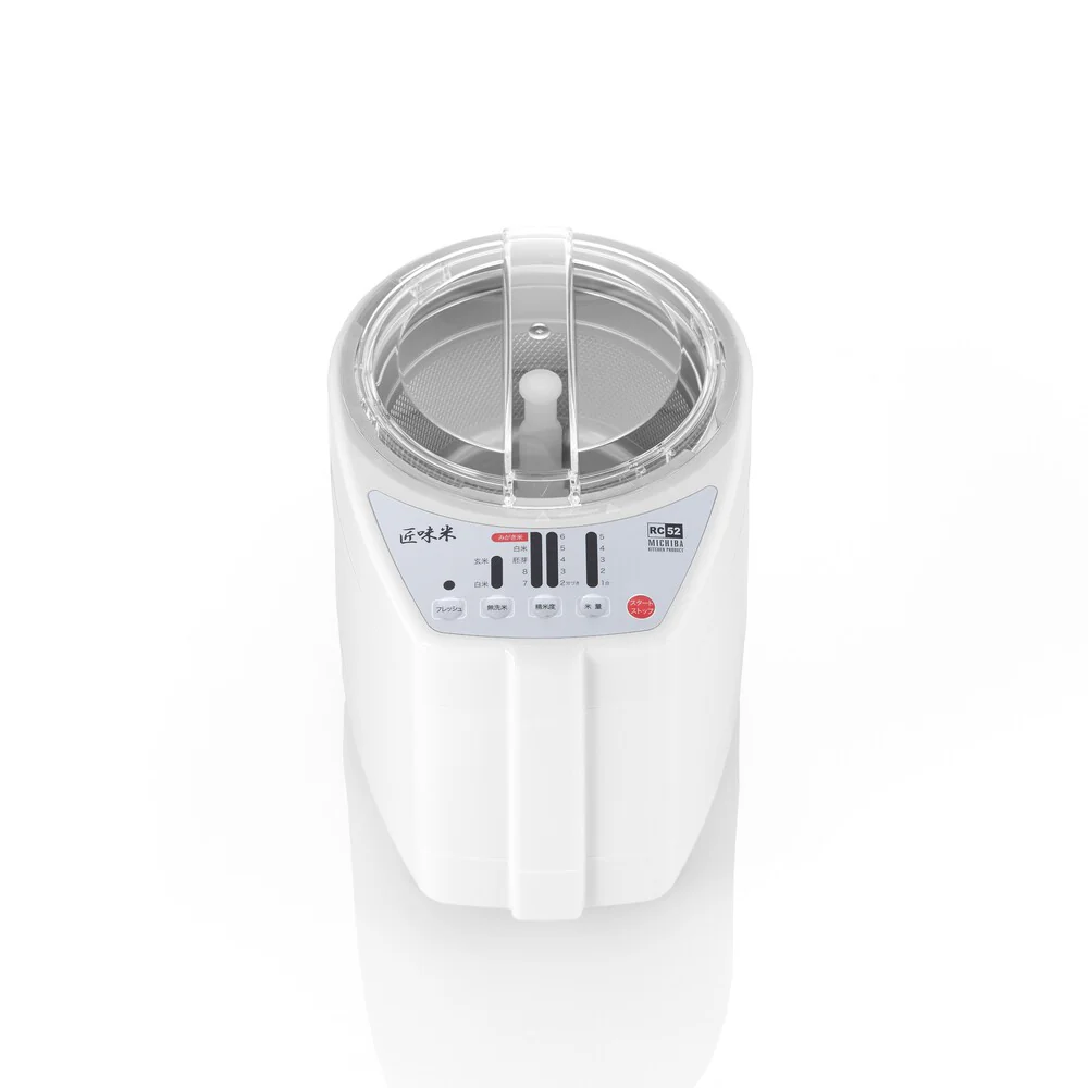 家庭用精米機 MICHIBA 匠味米 MB-RC52W 白 【直送品】 返品・キャンセル・他商品と同時購入は不可 - Image 3