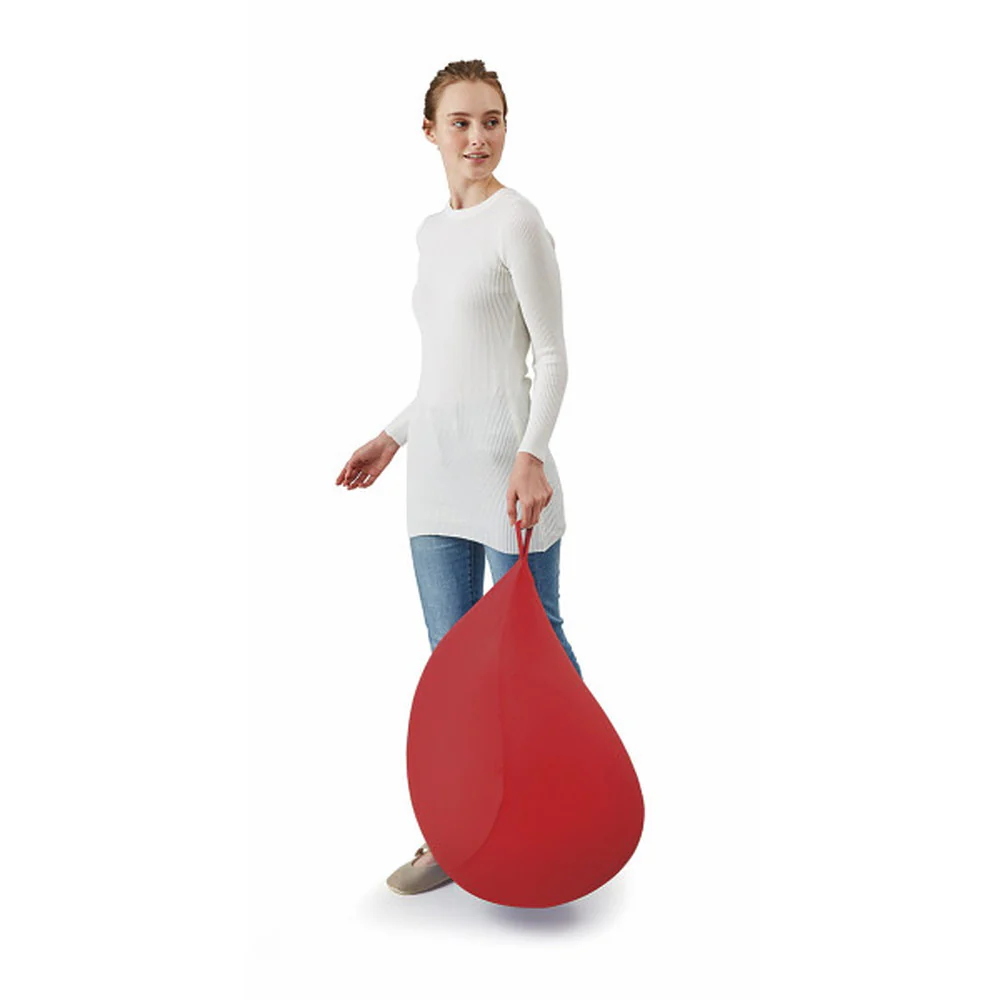 MOGU フィットチェア レッド 【直送品】 返品・キャンセル・他商品と同時購入は不可 - Image 2