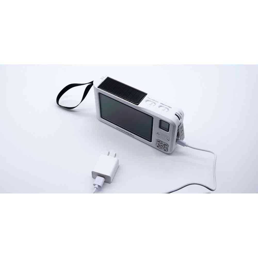 NT Technology buddy Max ソーラー充電 ポータブルラジオ・TV BM001 - Image 8