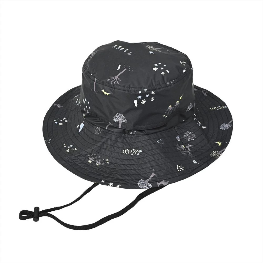 フォレス 遮光UVレインハット ブラック 71711BK 【直送品】 返品・キャンセル・他商品と同時購入は不可
