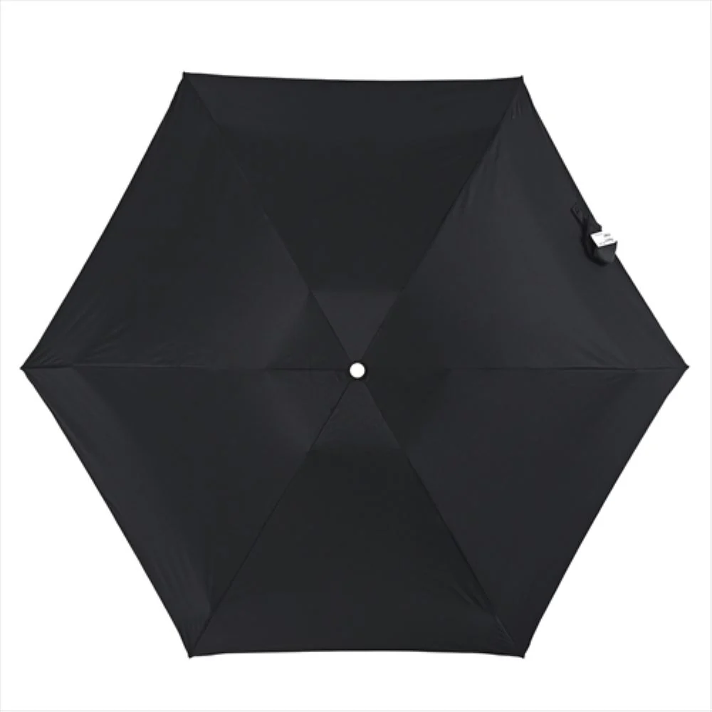 晴雨兼用 折りたたみ傘 50cm ピーチドロップ 17001BK 【直送品】 返品・キャンセル・他商品と同時購入は不可 - Image 3