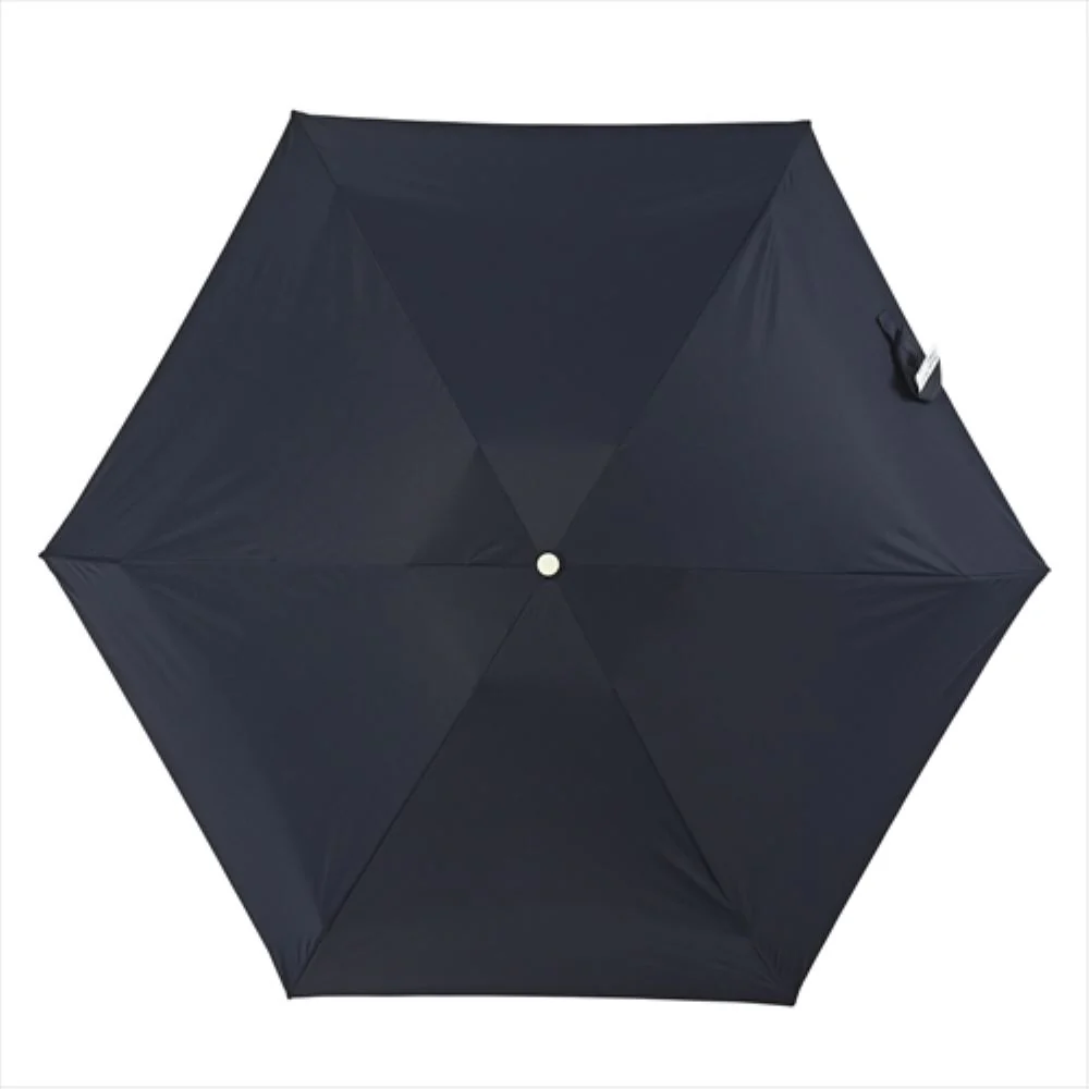 晴雨兼用 折りたたみ傘 50cm ピーチドロップ 17002NV 【直送品】 返品・キャンセル・他商品と同時購入は不可 - Image 3