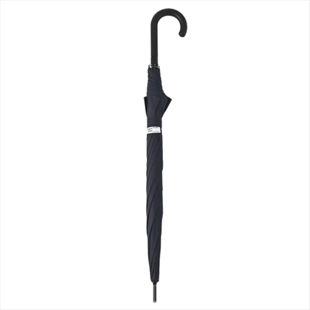 晴雨兼用 長傘 65cm ピーチドロップ 耐風 51832NV 【直送品】 返品・キャンセル・他商品と同時購入は不可 - Image 2