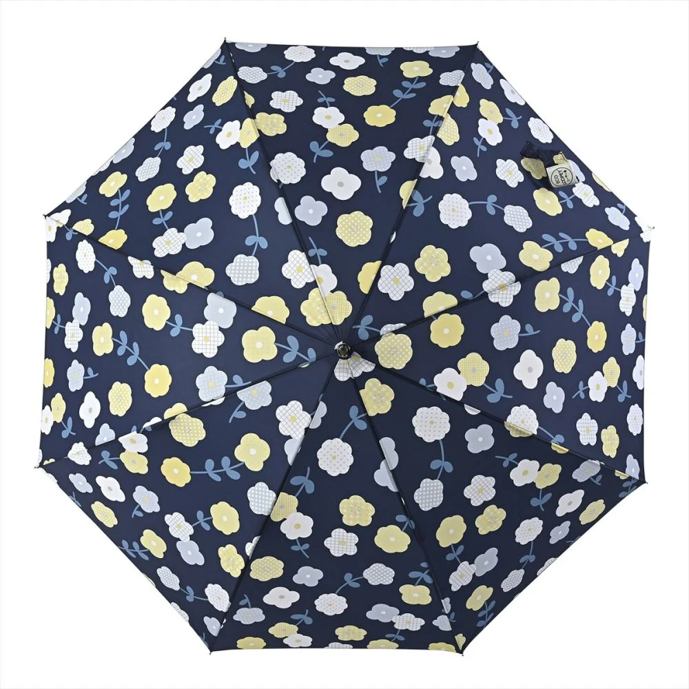 晴雨兼用 長傘 63cm エコルーペット 17391NV 【直送品】 返品・キャンセル・他商品と同時購入は不可 - Image 3