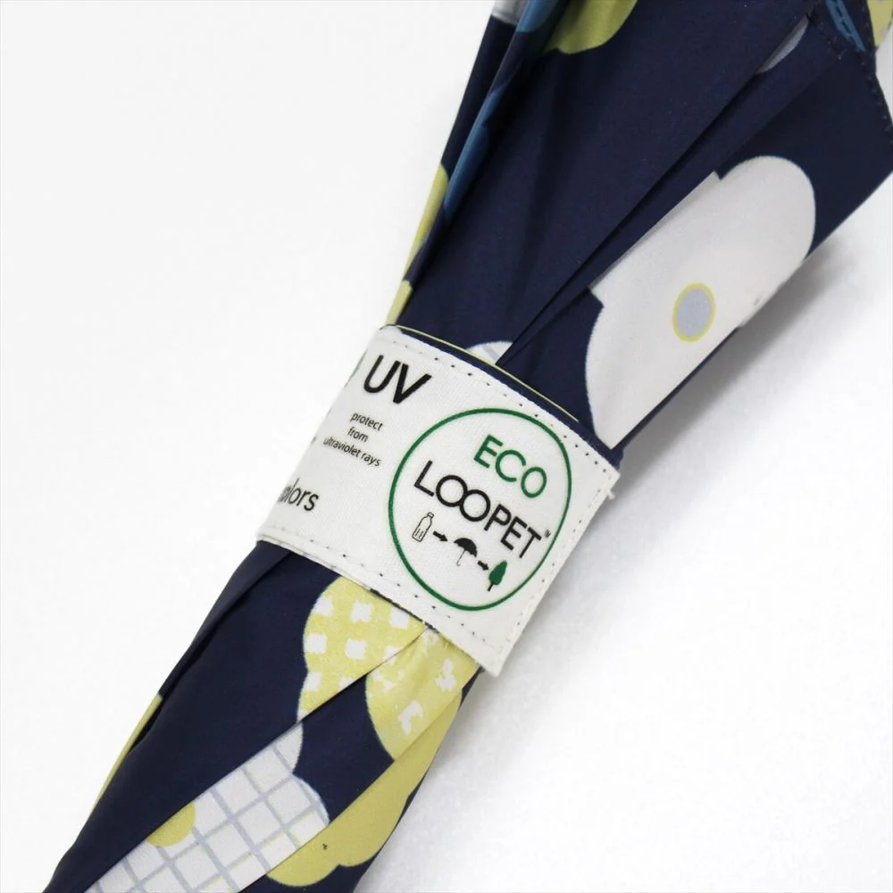 晴雨兼用 長傘 63cm エコルーペット 17391NV 【直送品】 返品・キャンセル・他商品と同時購入は不可 - Image 6