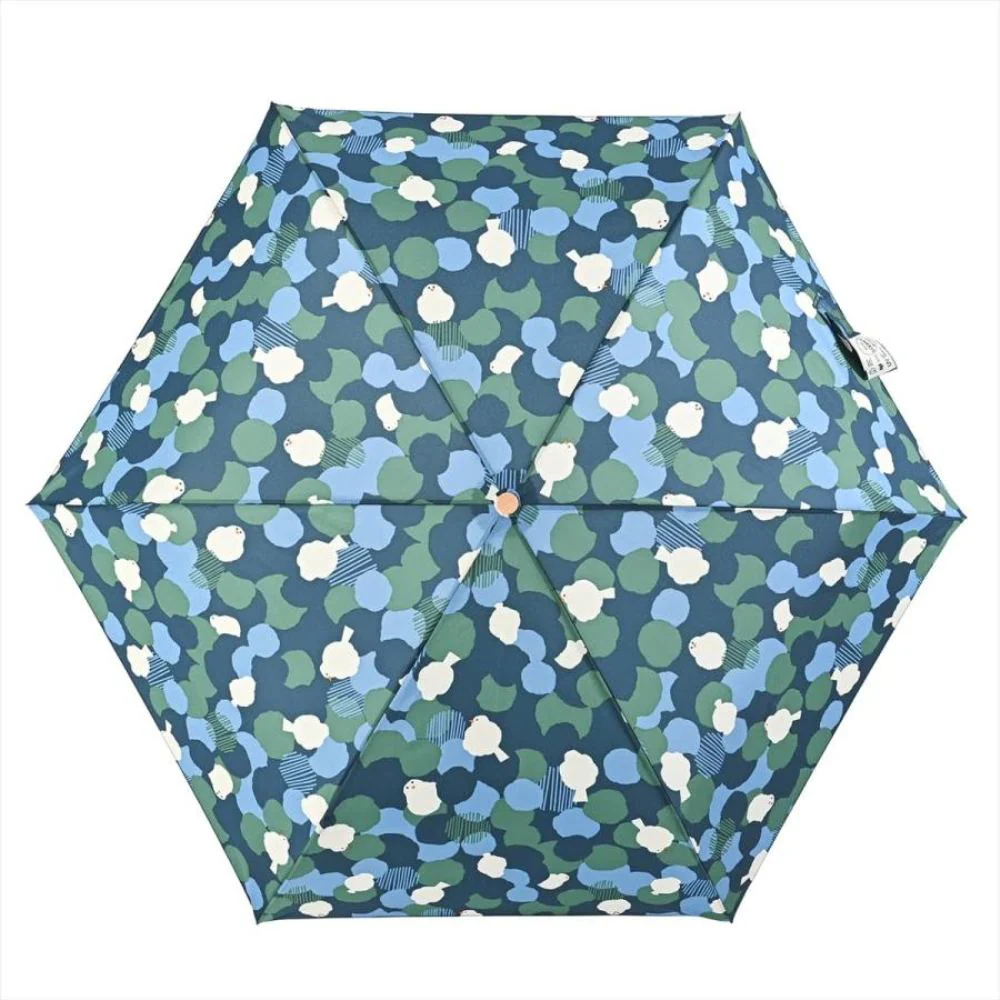 晴雨兼用 折りたたみ傘 58cm エコルーペット 17341GR 【直送品】 返品・キャンセル・他商品と同時購入は不可 - Image 3
