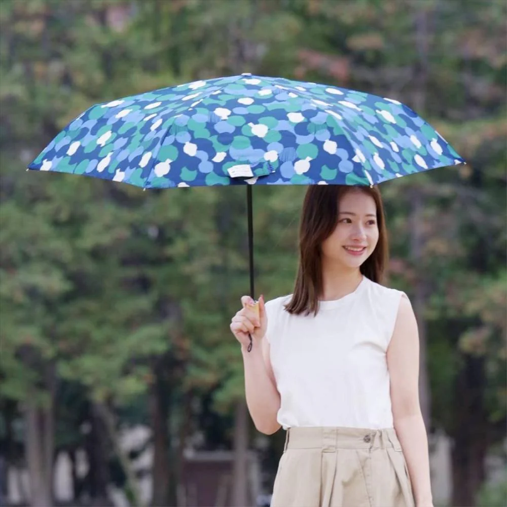 晴雨兼用 折りたたみ傘 58cm エコルーペット 17341GR 【直送品】 返品・キャンセル・他商品と同時購入は不可 - Image 6