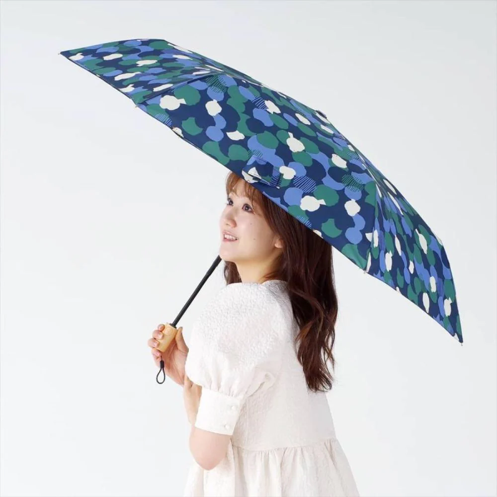 晴雨兼用 折りたたみ傘 58cm エコルーペット 17341GR 【直送品】 返品・キャンセル・他商品と同時購入は不可 - Image 7