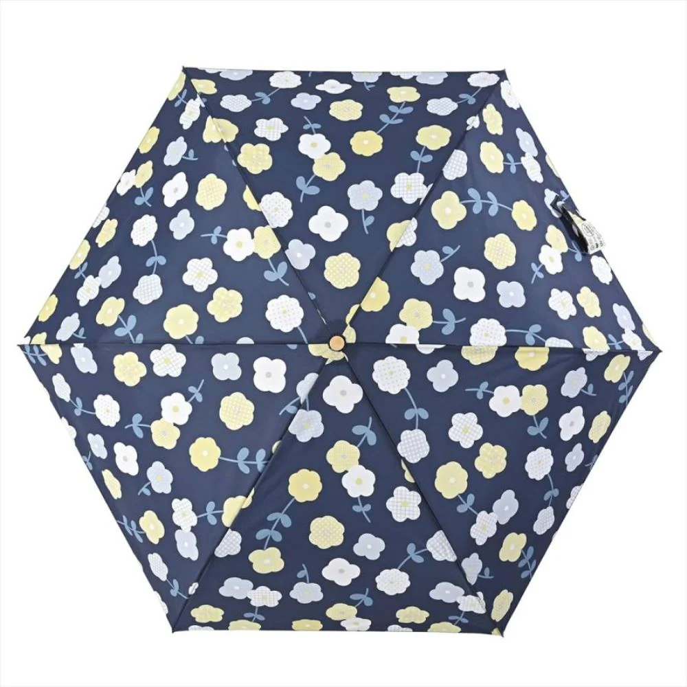 晴雨兼用 折りたたみ傘 58cm エコルーペット 17401NV 【直送品】 返品・キャンセル・他商品と同時購入は不可 - Image 3