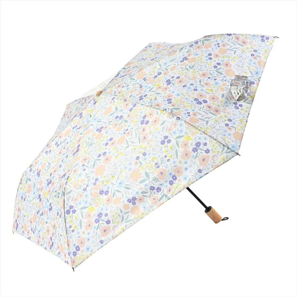 晴雨兼用 折りたたみ傘 58cm エコルーペット 17441OF 【直送品】 返品・キャンセル・他商品と同時購入は不可