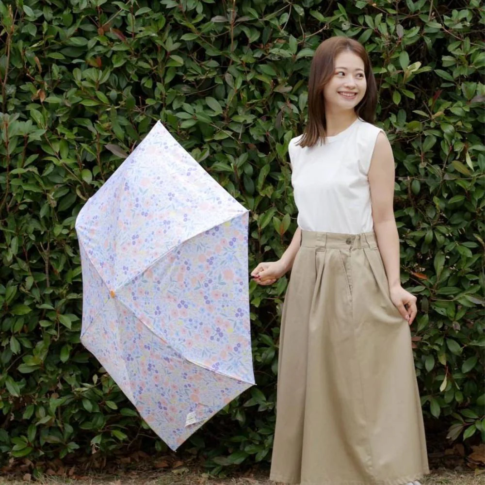晴雨兼用 折りたたみ傘 58cm エコルーペット 17441OF 【直送品】 返品・キャンセル・他商品と同時購入は不可 - Image 6