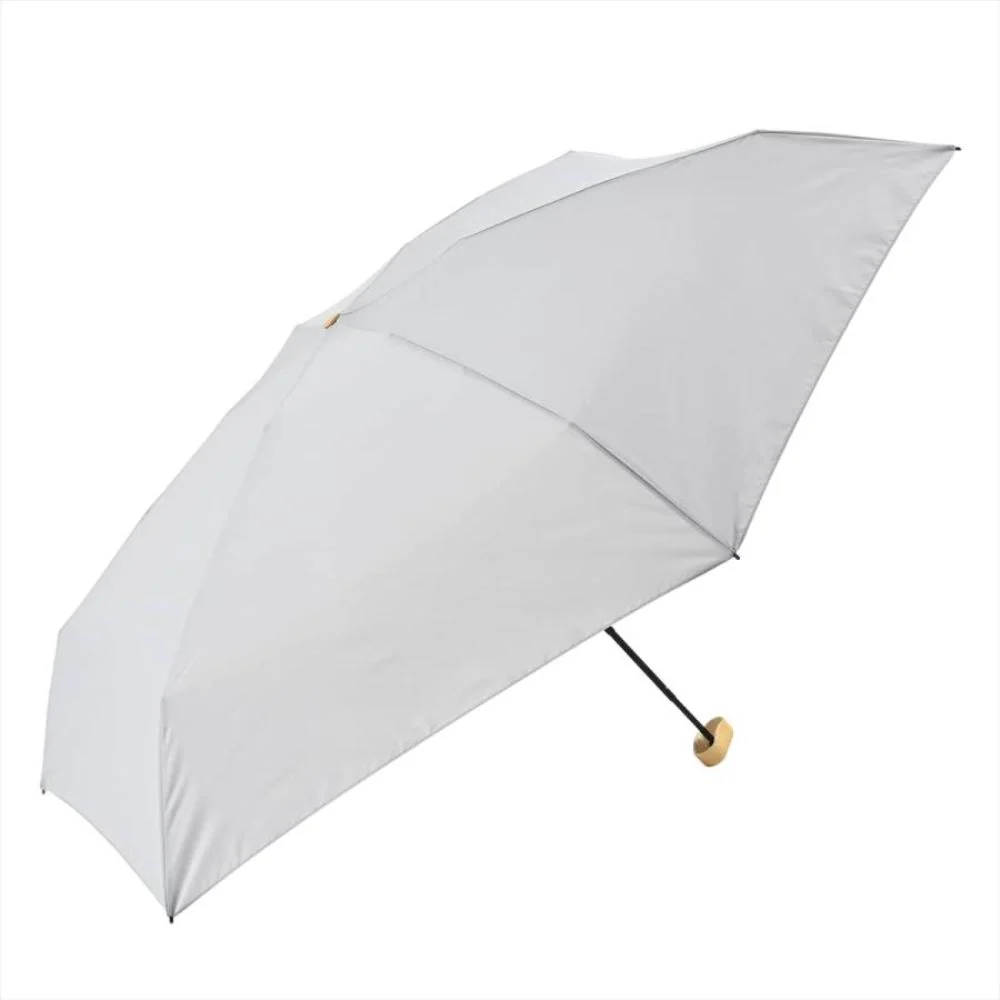晴雨兼用 折傘 55cm エコルーペット 5段 16647SD 【直送品】 返品・キャンセル・他商品と同時購入は不可
