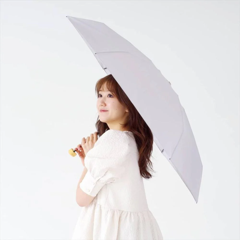 晴雨兼用 折傘 55cm エコルーペット 5段 16647SD 【直送品】 返品・キャンセル・他商品と同時購入は不可 - Image 4