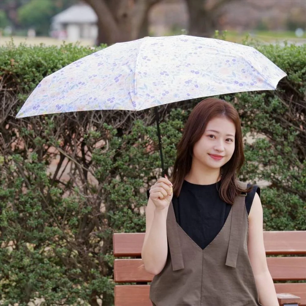 晴雨兼用 折りたたみ傘 55cm エコルーペット 17461OF 【直送品】 返品・キャンセル・他商品と同時購入は不可 - Image 8