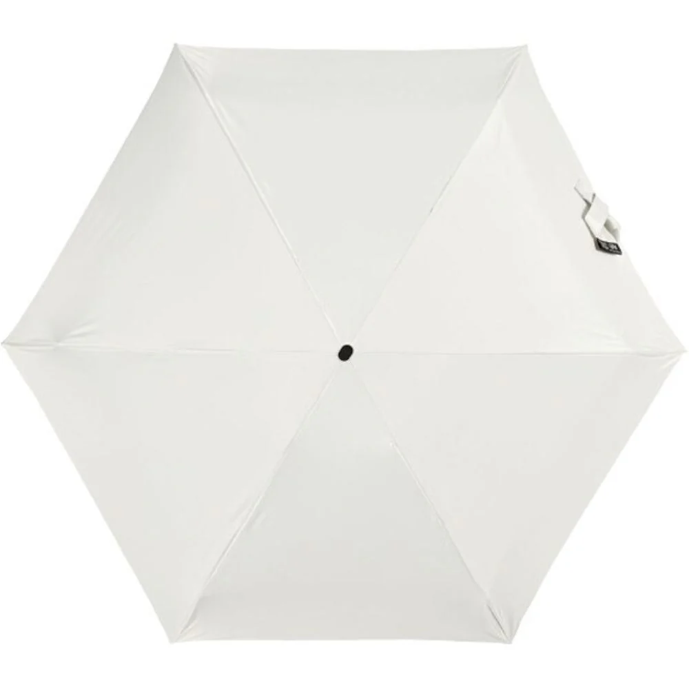 晴雨兼用 折傘 55cm ピーチドロップ 遮光フラット52002OF  【直送品】 返品・キャンセル・他商品と同時購入は不可 - Image 3