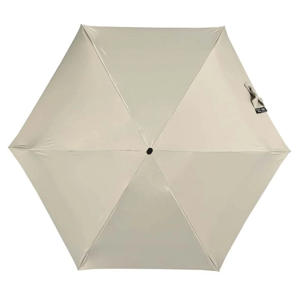 晴雨兼用 折傘 55cm ピーチドロップ 遮光5段 52004BG 【直送品】 返品・キャンセル・他商品と同時購入は不可 - Image 3