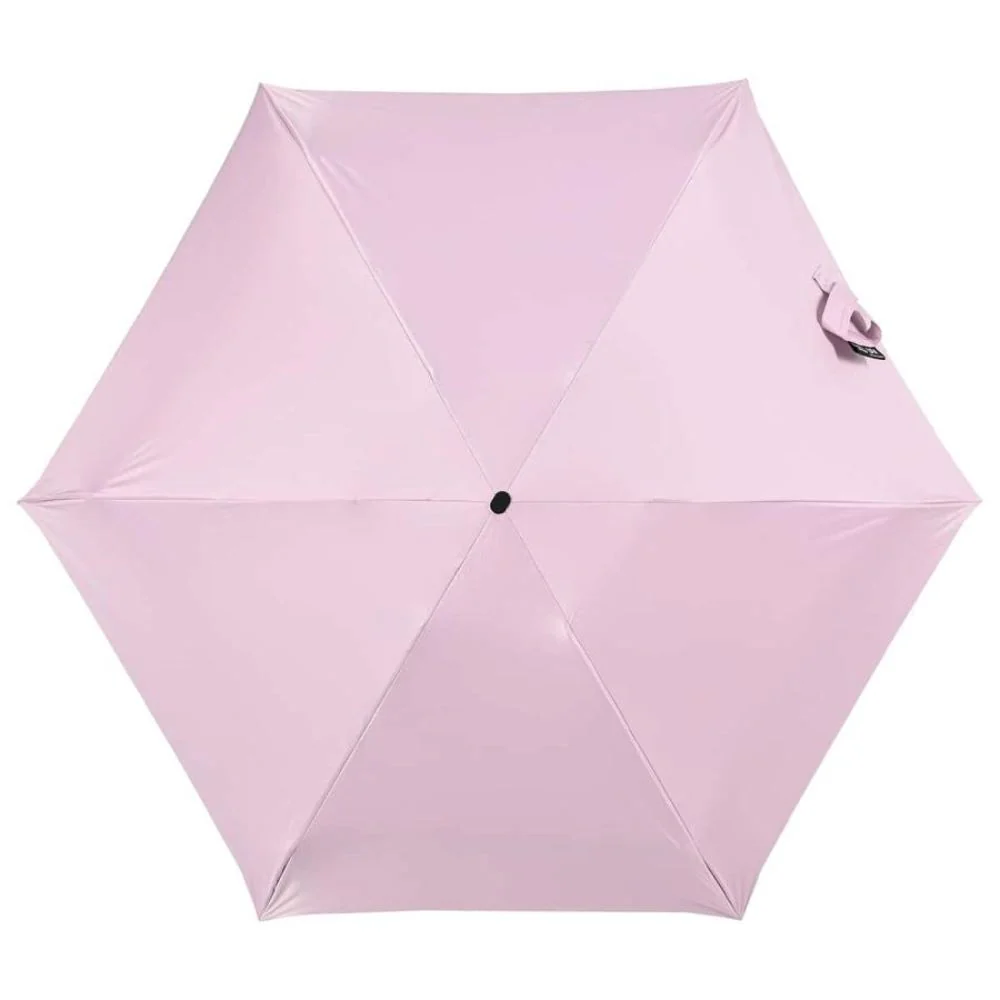 晴雨兼用 折傘 55cm ピーチドロップ 遮光5段 52005PK 【直送品】 返品・キャンセル・他商品と同時購入は不可 - Image 3