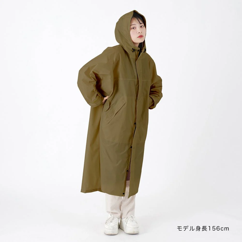 ドルマンレインコート カーキ 60512KH 【直送品】 返品・キャンセル・他商品と同時購入は不可 - Image 3
