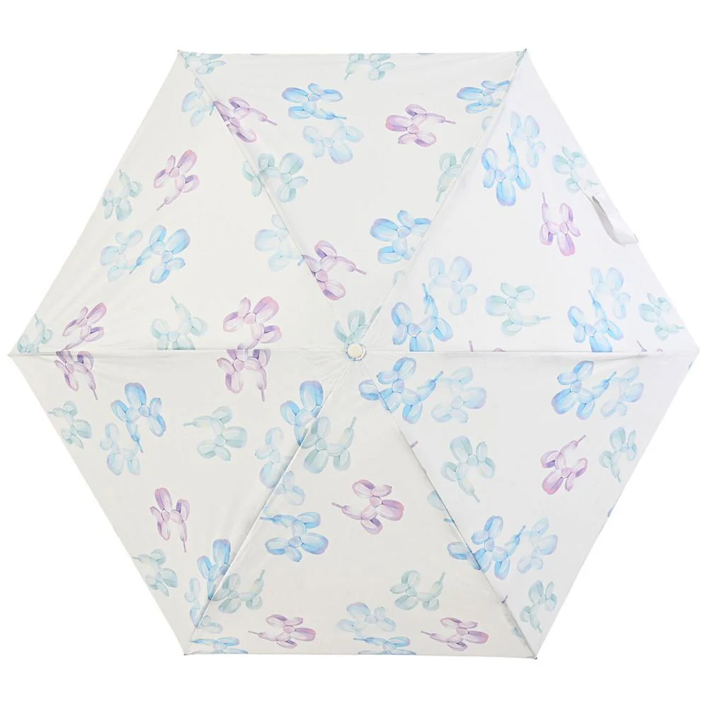 晴雨兼用 折傘 50cm ポケラバルーンドッグ 18161OF 【直送品】 返品・キャンセル・他商品と同時購入は不可 - Image 3