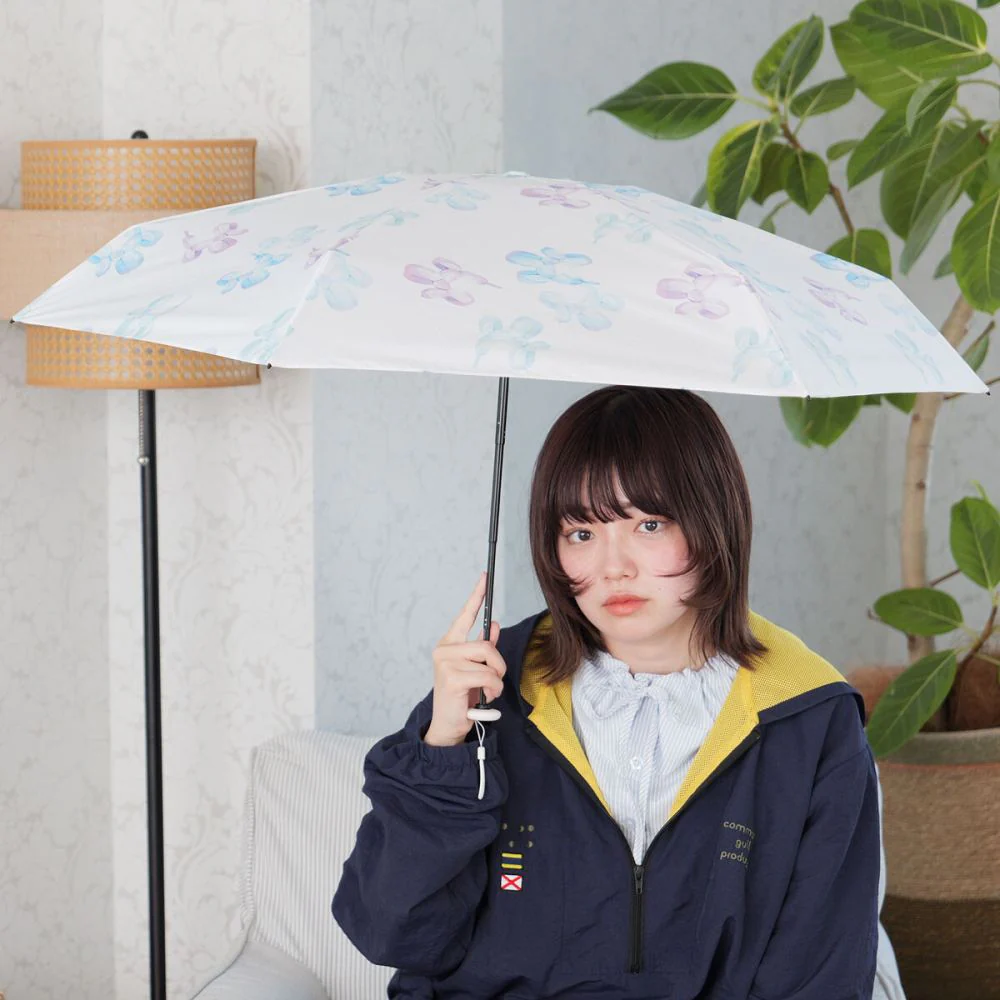 晴雨兼用 折傘 50cm ポケラバルーンドッグ 18161OF 【直送品】 返品・キャンセル・他商品と同時購入は不可 - Image 5