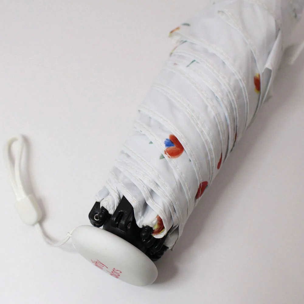 晴雨兼用 折傘 50cm ポケラ IROHANA5 18201OF 【直送品】 返品・キャンセル・他商品と同時購入は不可 - Image 4