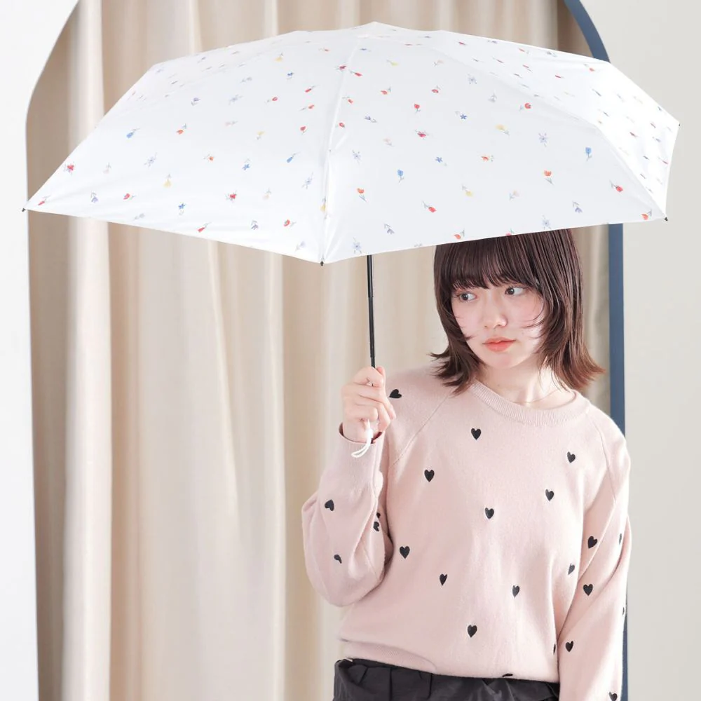 晴雨兼用 折傘 50cm ポケラ IROHANA5 18201OF 【直送品】 返品・キャンセル・他商品と同時購入は不可 - Image 6