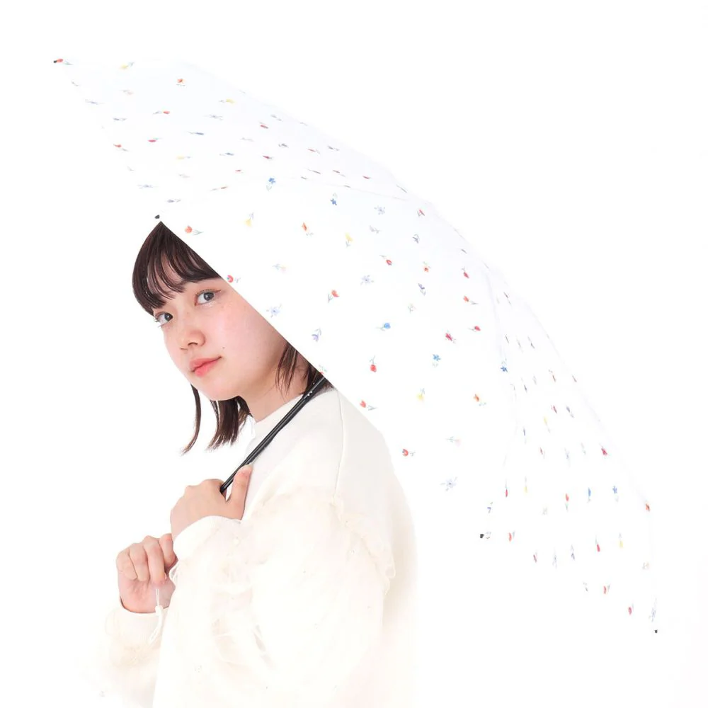 晴雨兼用 折傘 50cm ポケラ IROHANA5 18201OF 【直送品】 返品・キャンセル・他商品と同時購入は不可 - Image 7