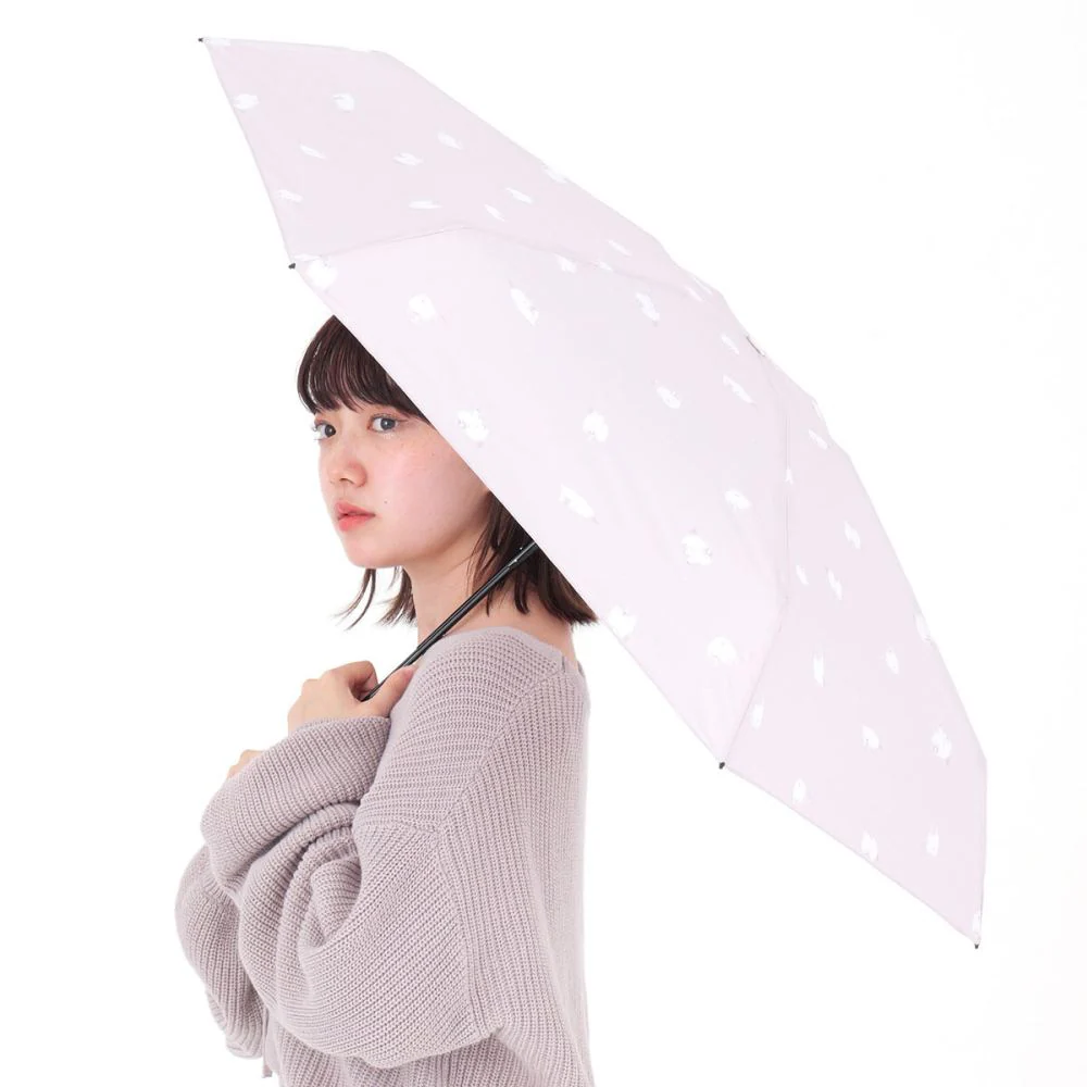 晴雨兼用 折傘 50cm ポケラ キャット 18241PK 【直送品】 返品・キャンセル・他商品と同時購入は不可 - Image 7