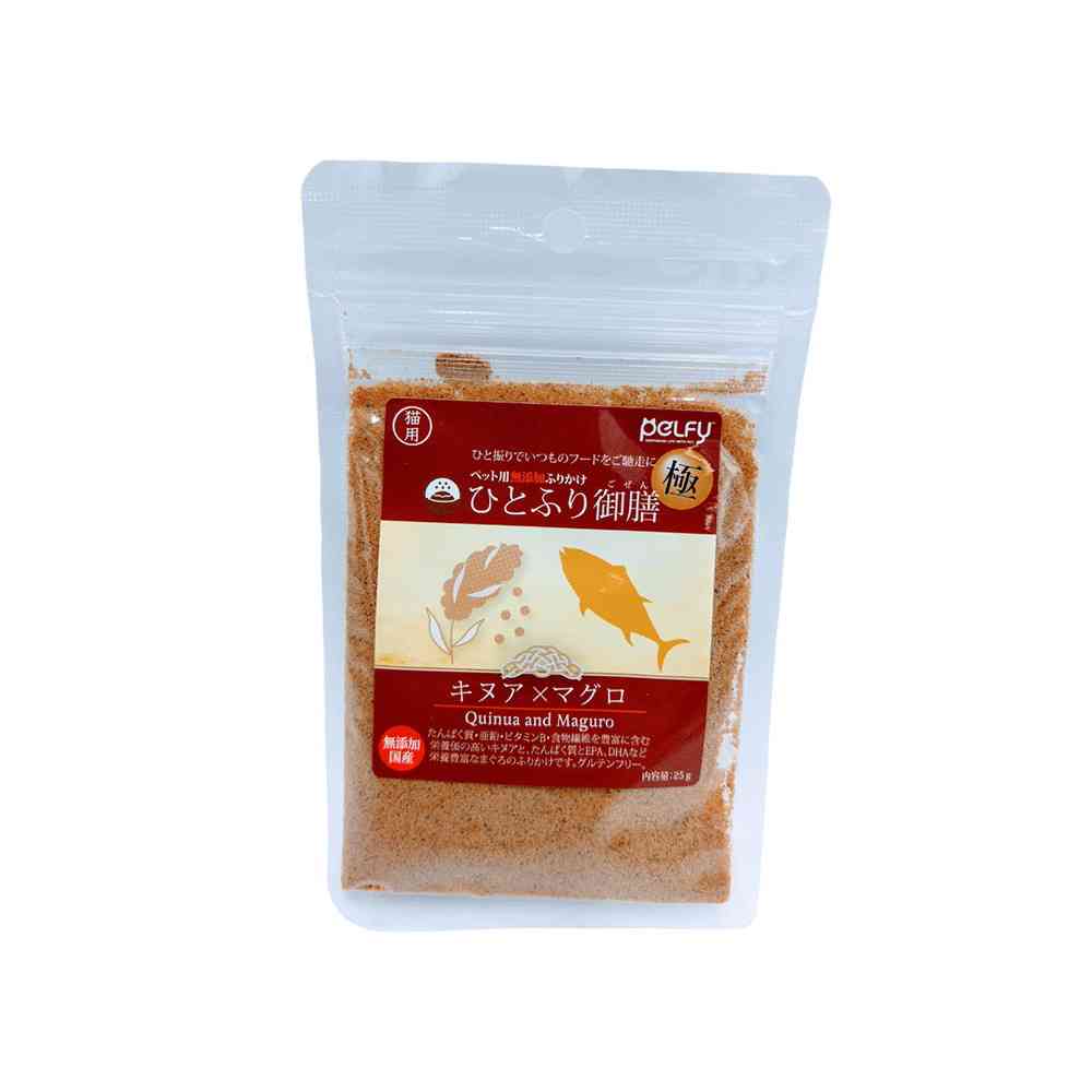 フェローエヴォルヴィング 猫用 ひとふり御膳 極 キヌア×マグロ 25g - Image 3
