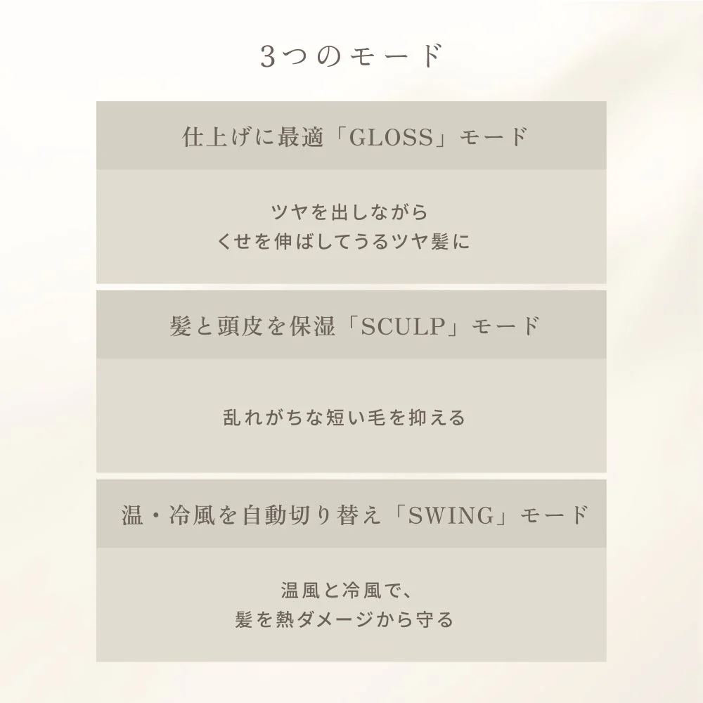 絹女 キヌージョ ヘアドライヤー モカ KH302 【直送品】 返品・キャンセル・他商品と同時購入は不可 - Image 7