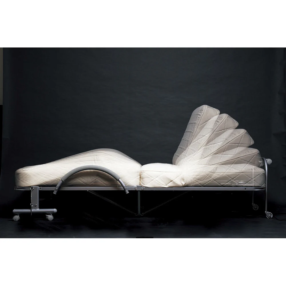 木製棚付収納式リクライニングベッド 電動 ゴブラン[04032] 【直送品】 返品・キャンセル・他商品と同時購入は不可 - Image 4