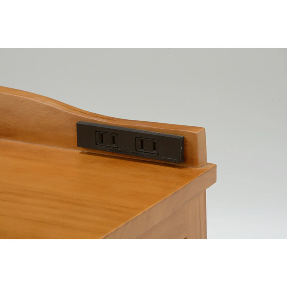 天然木鍵付き引き出しいっぱいFAX台 76cm幅[04145] 【直送品】 返品・キャンセル・他商品と同時購入は不可 - Image 5