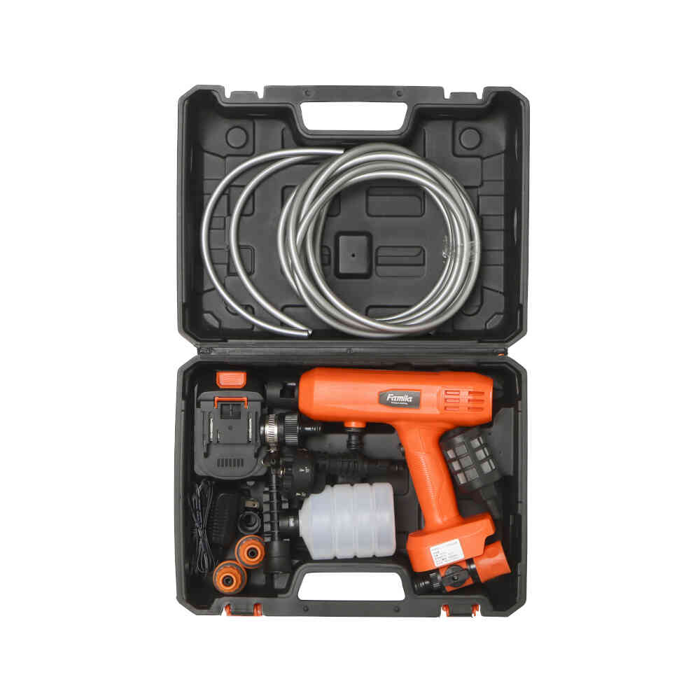 充電式コードレスハンディ高圧洗浄機DX14点セット[04487] 【直送品】 返品・キャンセル・他商品と同時購入は不可 - Image 2