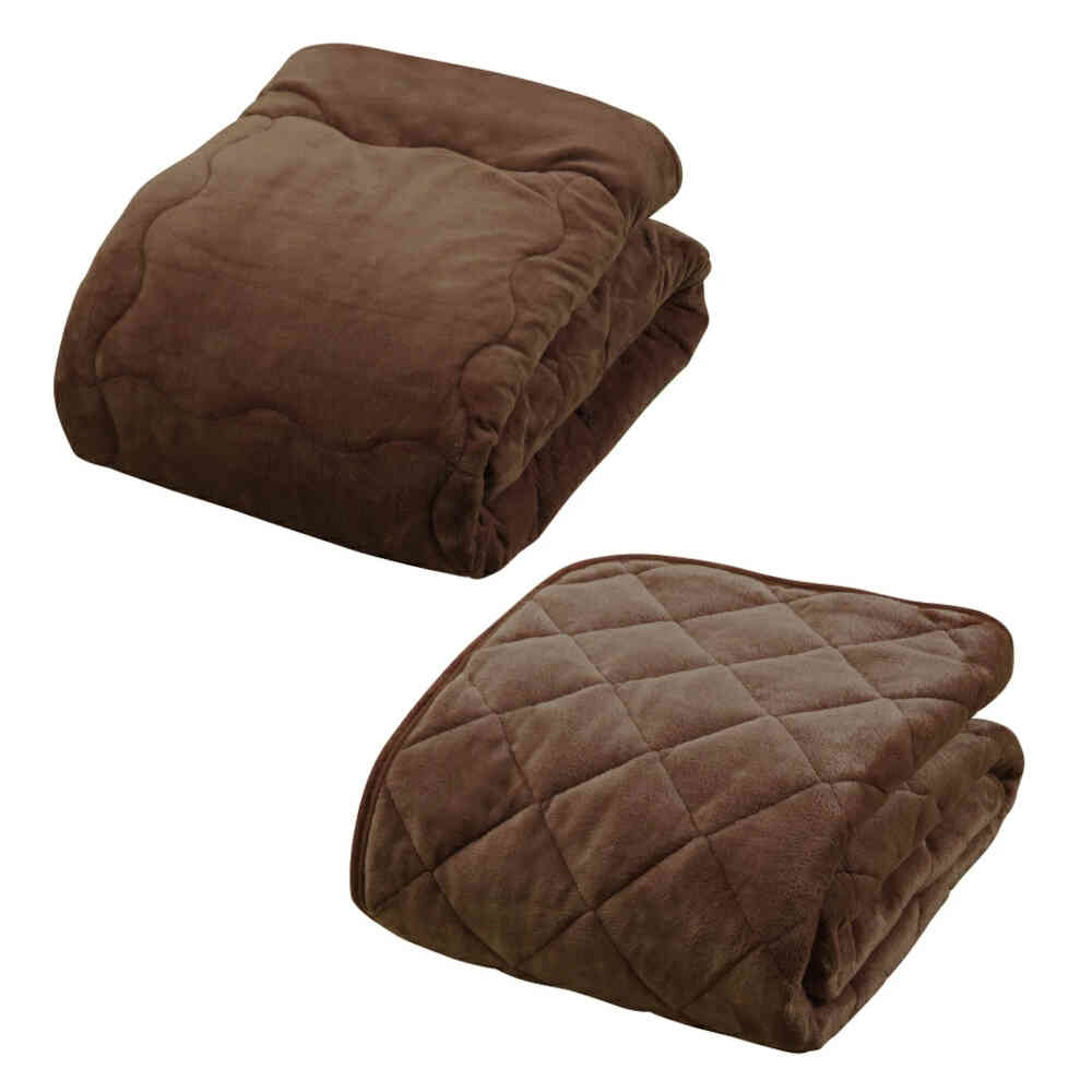 トリプルウォーム毛布布団セット ダブル GR[0459920] 【直送品】 返品・キャンセル・他商品と同時購入は不可 - Image 6