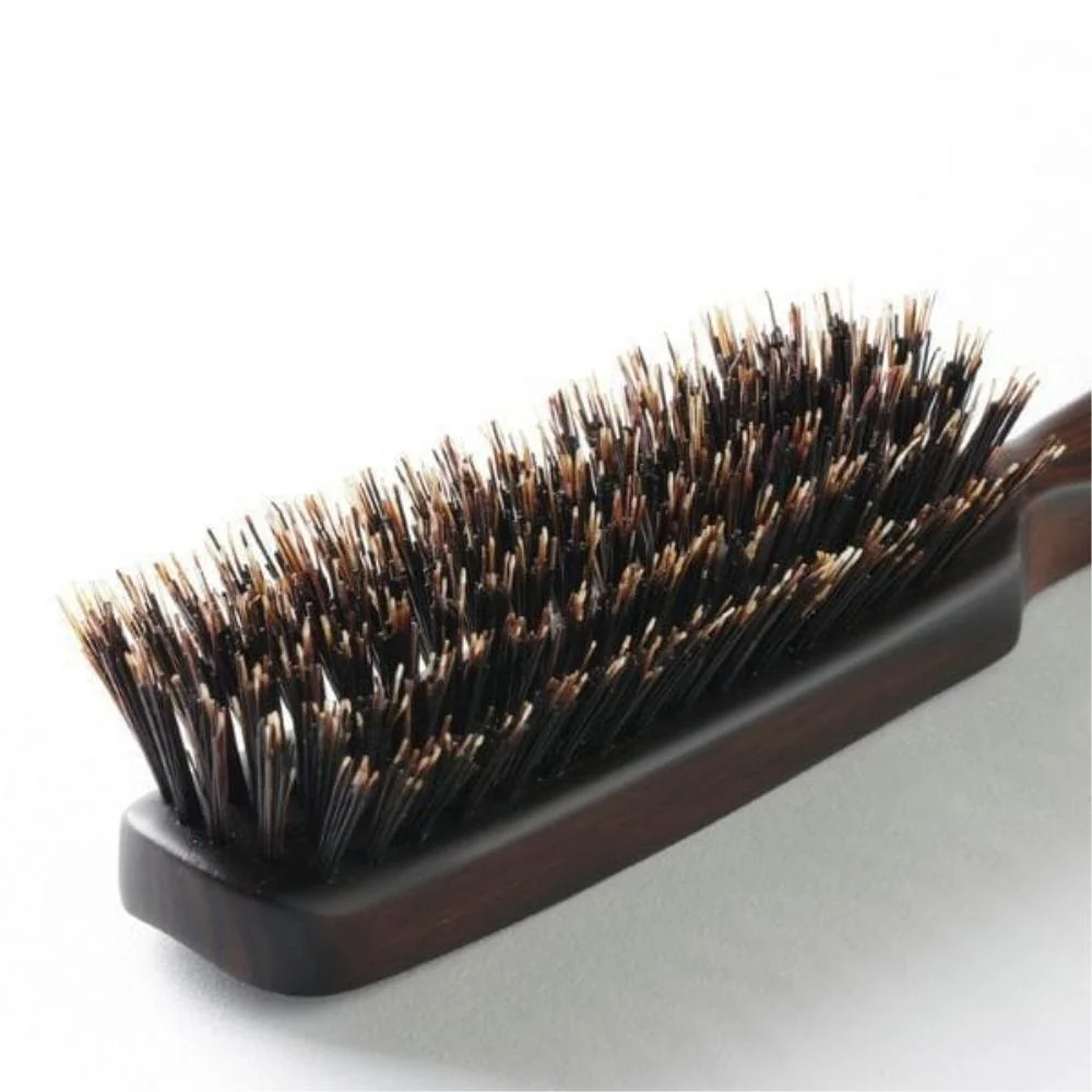 高級猪毛ヘアブラシ 6行 HKS-6 【直送品】 返品・キャンセル・他商品と同時購入は不可 - Image 3