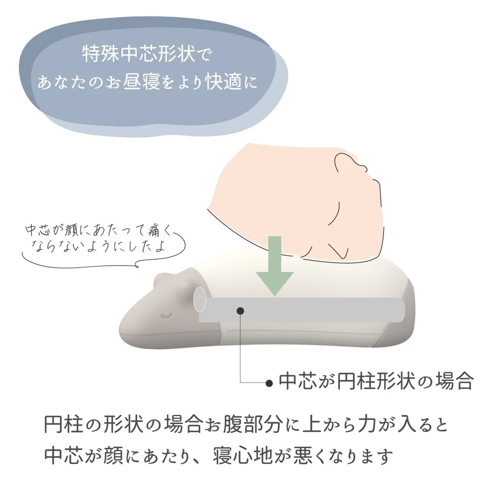 枕 昼寝枕 バクー Baquu ピロー 【直送品】 返品・キャンセル・他商品と同時購入は不可 - Image 6